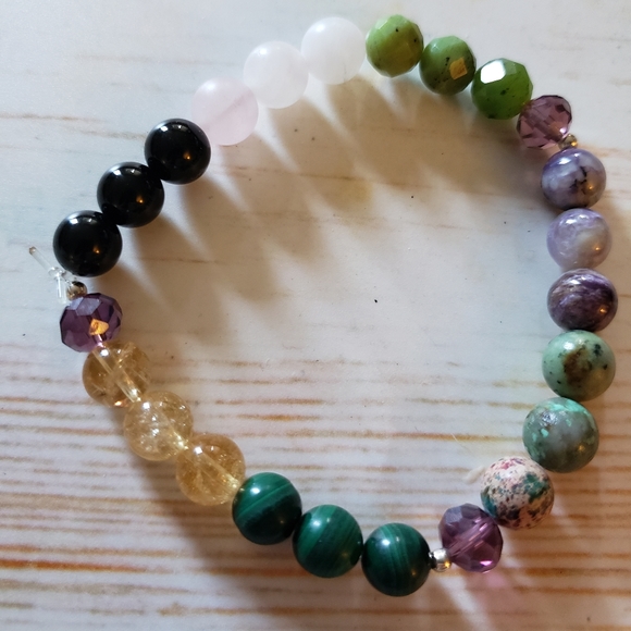 🌿🌻💕Handmade Gemstone Bracelet - Picture 2 of 6